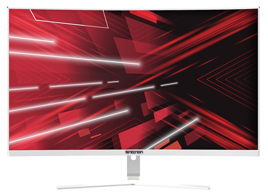 MONITOR GAMING LED CURVO 31.5 NMG-32C1 VA 165HZ 1MS LOW BLUELIGHT FLICKERFREE FREESYNC RGB VESA 16:9 FHD 1920*1080 HDMI DP BLANCO –