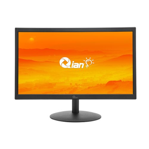 QIAN MONITOR LED HD 19.5 PULGADAS 1600X900 – 16.7 MILLONES DE COLORES 60HZ, VGA Y HDMI, MONTAJE VESA, RESPUESTA 5MS, 1 AÑO DE GARANTIA MOD. QM191704