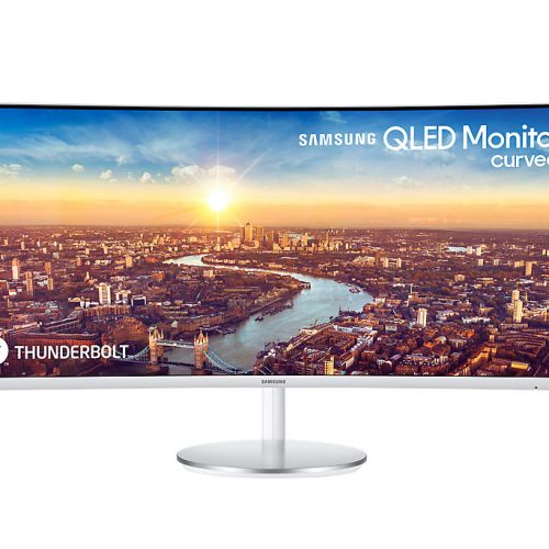 Monitor SAMSUNG LC34J791WTLXZX – 34 Pulgadas, 300 Cd / M², 3440 X 1440 Pixeles, 4 Ms, Plata