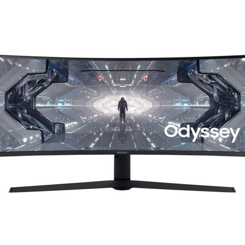 Monitor Gaming SAMSUNG LC49G95TSSLXZX – 49 Pulgadas, 5120 X 1440 Pixeles, Curva Revolucionaria 1000R; Tecnología RapidCurve De 240 Hz; Diseño Infinity Core