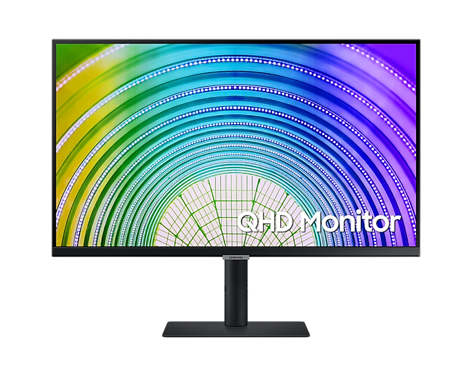 Monitor SAMSUNG LS27A600UULXZX – 27 Pulgadas, 300 Cd / M², 2560 X 1440 Pixeles, 5 Ms, Negro