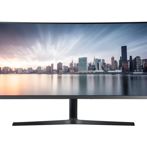 Monitor SAMSUNG WQHD – 34 Pulgadas, 300 Cd / M², 3440 X 1440 Pixeles, 4 Ms, Negro