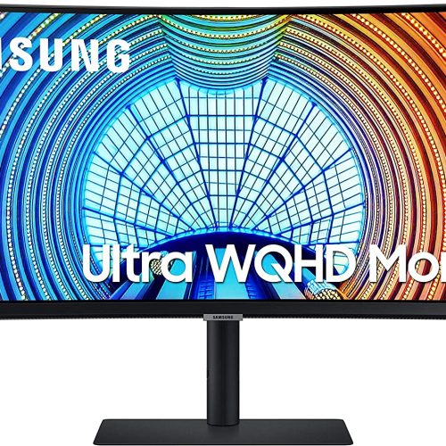 Monitor SAMSUNG LS34A650UBLXZX – 34 Pulgadas, 300 Cd / M², 3440 X 1440 Pixeles, 5 Ms, Negro