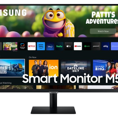 Monitor SMART TV M5 27 Pulgadas – Plano, FULL HD, LS27CM500ELXZX