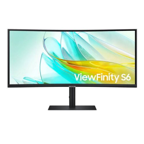 Monitor ViewFinity S6 – 34 Pulgadas, Ultra-WQHD (3440 X 1440), Curvatura 1000R, 100Hz, 5ms, LS34C650UALXZX