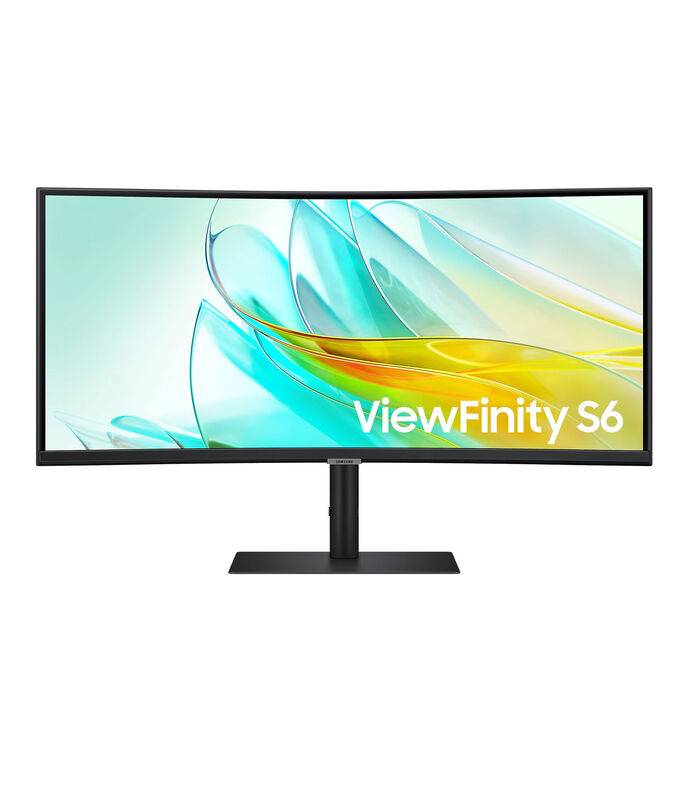 Monitor ViewFinity S6 – 34 Pulgadas, Ultra-WQHD (3440 X 1440), Curvatura 1000R, 100Hz, 5ms, LS34C650UALXZX