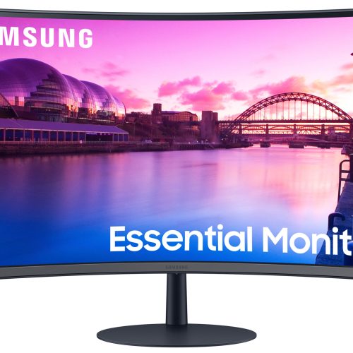 MONITOR SAMSUNG CURVO 32 Pulgadas – Con Diseño Sin Bisel, Curvatura 1000R LS32C390EALXZX