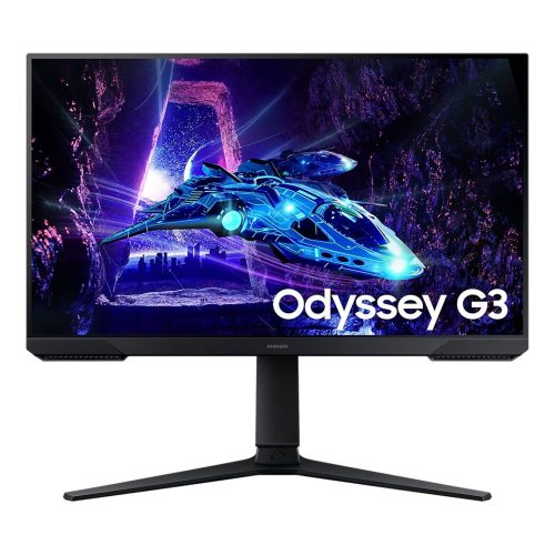 Monitor Samsung Gaming Odyssey G3 – 24 Pulgadas, FHD, Panel Flat, Con Pantalla Giratoria, Color Negro, 180Hz, 1ms