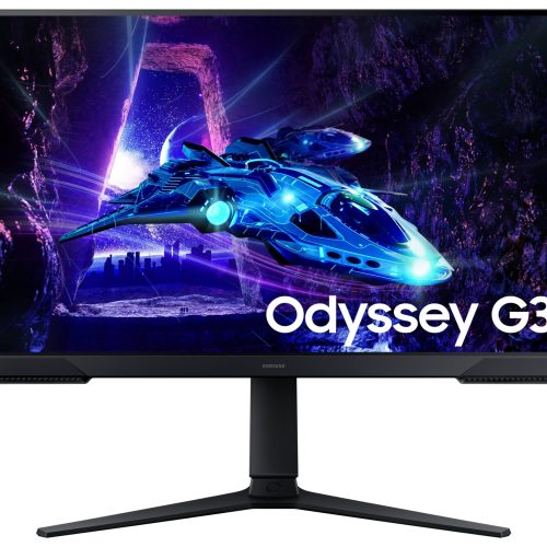 Monitor Samsung Gamer 27 Pulgadas – Odyssey G3, FHD, Flat, 180Hz, 5ms, Color Negro, LS27DG300ELXZX