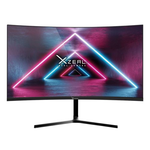 Monitor Xzeal 23.8 Pulgadas Xzeal XSPMG07B XST-570-1 Panel Curvo VA FHD 100Hz 5ms 1xVGA + 1xHDMI + Vesa 100x100mm Negro –