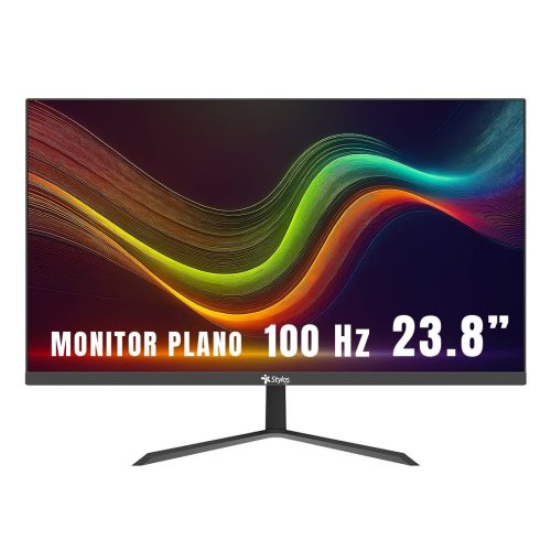 Monitor Stylos 23.8 Stylos SMOT7 Flat Panel LED HD 100Hz 5ms 1xVGA + 1xHDMI + Vesa 100x100mm Negro –