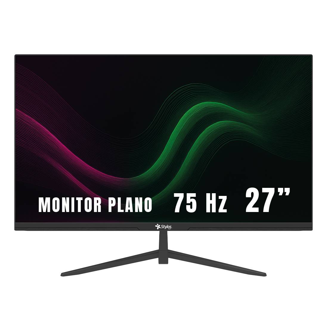 Monitor Stylos 27 Pulgadas STPMOT8B Flat Panel LED HD 75Hz 5ms Black –
