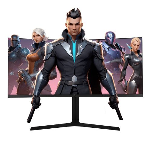 MONITOR GAME FACTOR MG802 34 Pulgadas UWQHD – Curvo 1500R, 180Hz, 3440×1440, 1 Ms, 2xDP, 2xHDMI