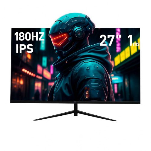 Monitor Vorago GAME FACTOR MG620 LED IPS 180 Hz – 27, 1MS, Freesync Technology, Resolucion 1080×1920, Vesa, 1X HDMI, 1X DisplayPort, AUX 3.5 Negro.