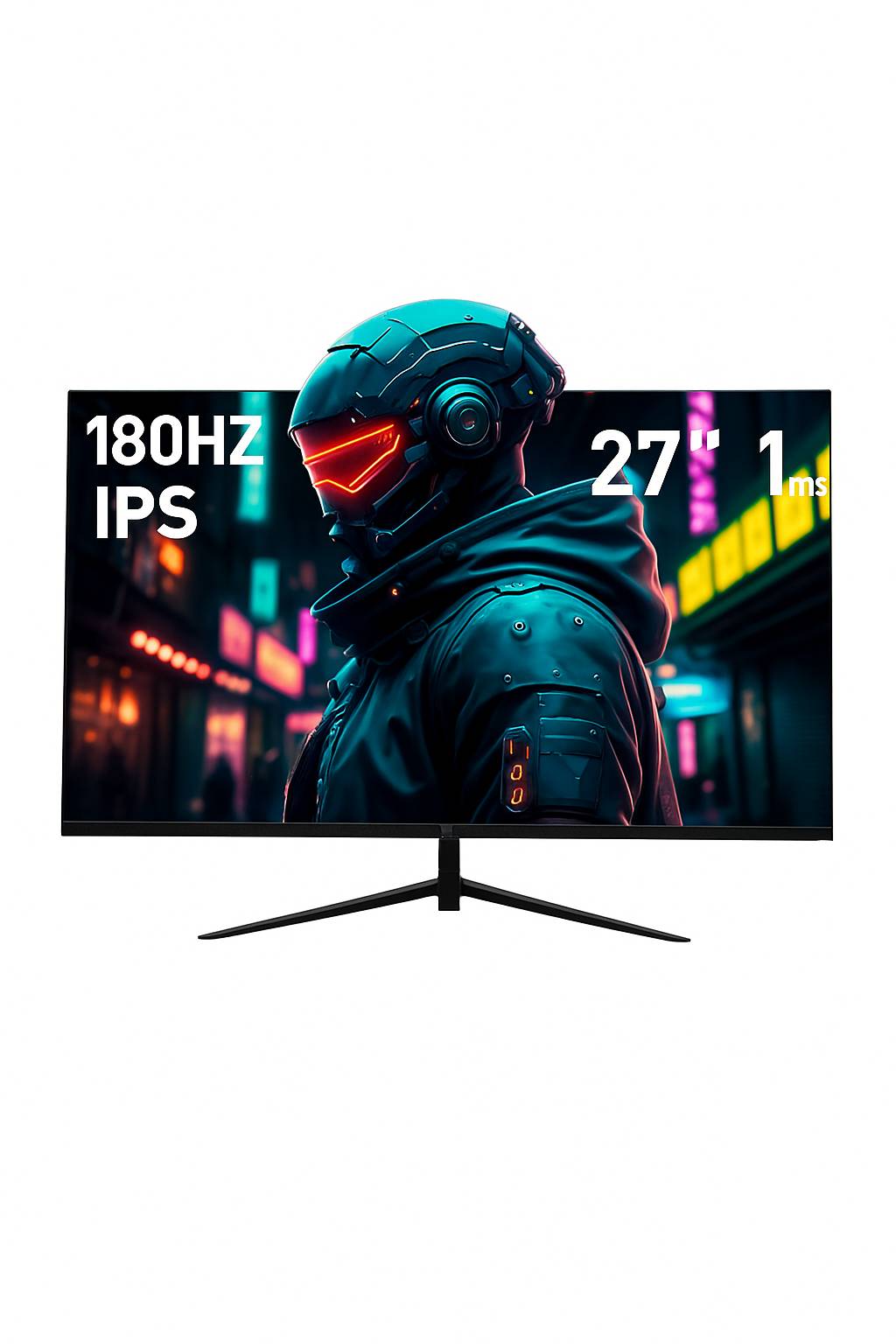 Monitor Vorago GAME FACTOR MG620 LED IPS 180 Hz – 27, 1MS, Freesync Technology, Resolucion 1080×1920, Vesa, 1X HDMI, 1X DisplayPort, AUX 3.5 Negro.