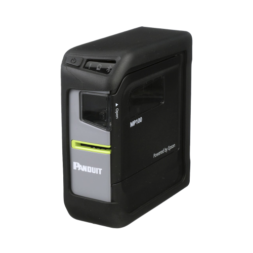 PANDUIT MP100 Impresora Etiquetadora, Compatible con Etiquetas de Hasta 1 in de Ancho, Resolución de 180 dpi y Velocidad de Impresión Rápida