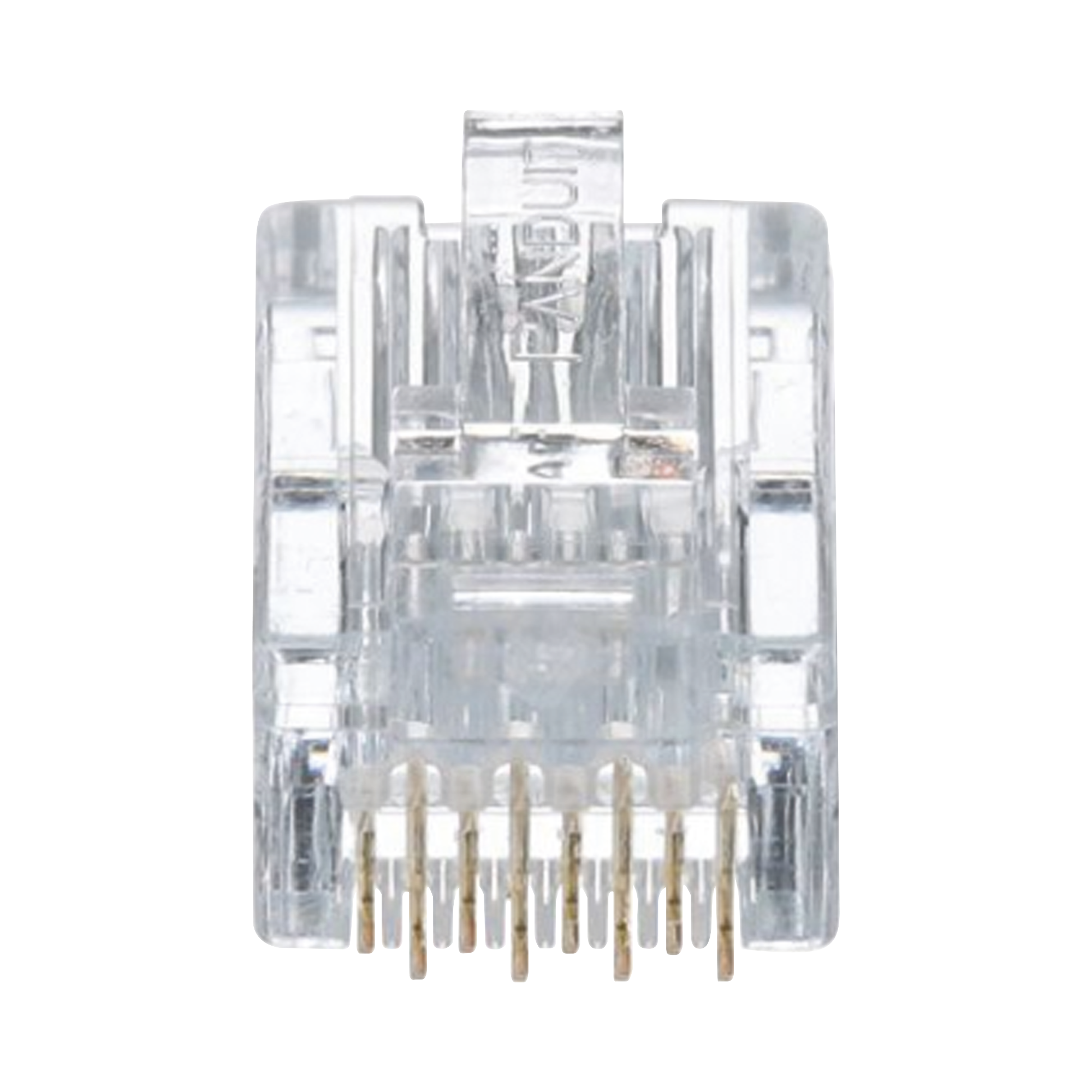 PANDUIT MP588-L Plug RJ45 Cat5e, Para Cable UTP de Calibres 24-26 AWG, Chapado en Oro de 50 micras, Paquete de 50 piezas