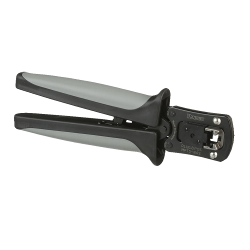 PANDUIT MPT5-8AS Pinzas Ponchadoras Para Plugs Modulares RJ45, Cat5e, Cat6 y Cat6A, Color Negro