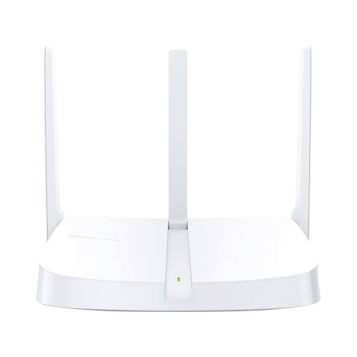 Mercusys MW306R Router Inalámbrico N, 2.4 GHz de 300 Mbps, 1 Puerto WAN 10/100 Mbps, 3 puertos LAN 10/100 Mbps, 3 antenas de 5 dBi, Compatible con IPTV e IPV6