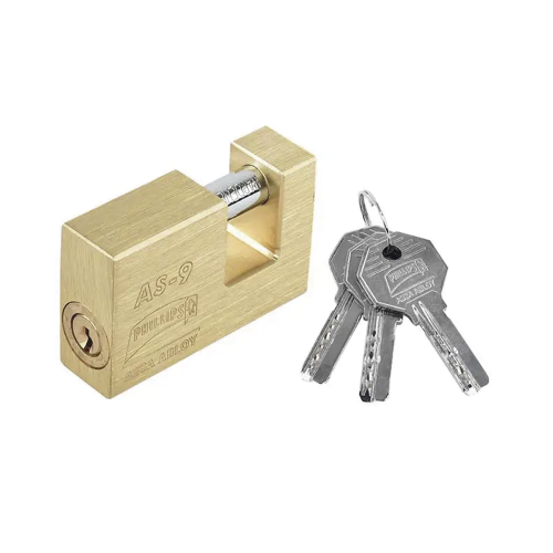 PHILLIPS-ASSA ABLOY MX2185 Candado para Cortina #9, Opera con 11 pernos de combinación, Alta seguridad.