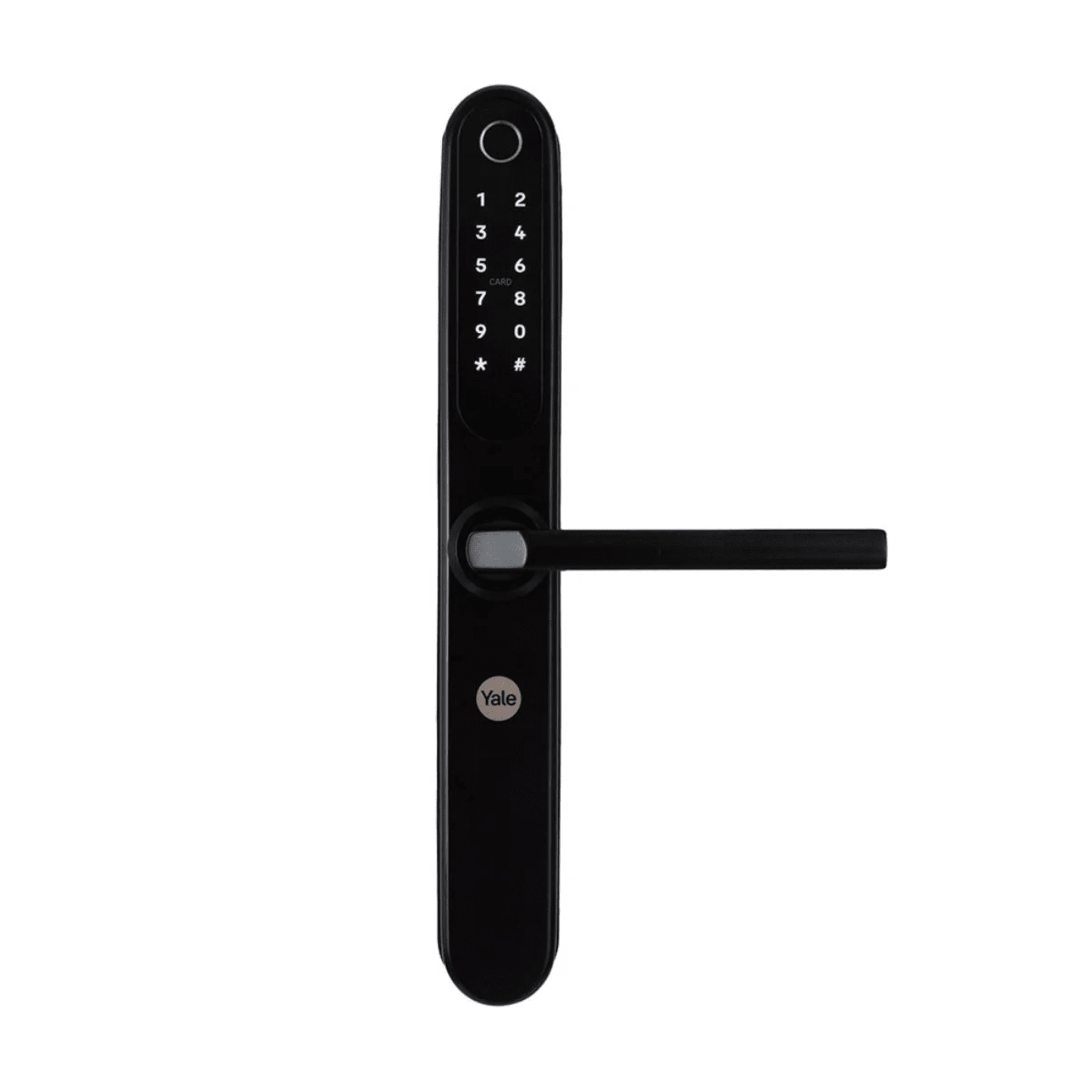 YALE-ASSA ABLOY MX83355 Cerradura Digital YSD100 con Mecanismo de EMBUTIR 5085, color Negro