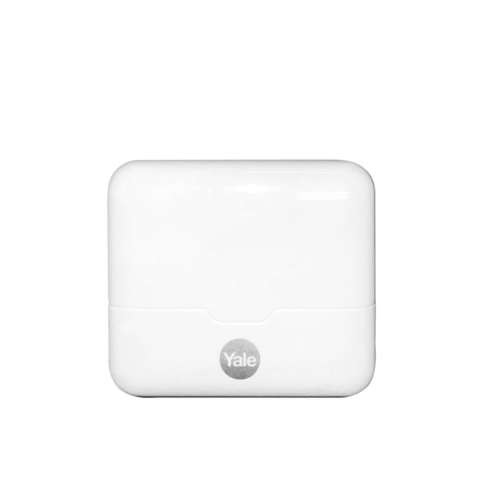 YALE-ASSA ABLOY MX89315 HUB de Comunicación Zigbee RF Wi-Fi, Abre o Cierra a Distancia, Controla 16 Cerraduras, Compatible Con Alexa, Incluye Cable USB y Plug, Para Cerraduras Yale Phillips Tesa