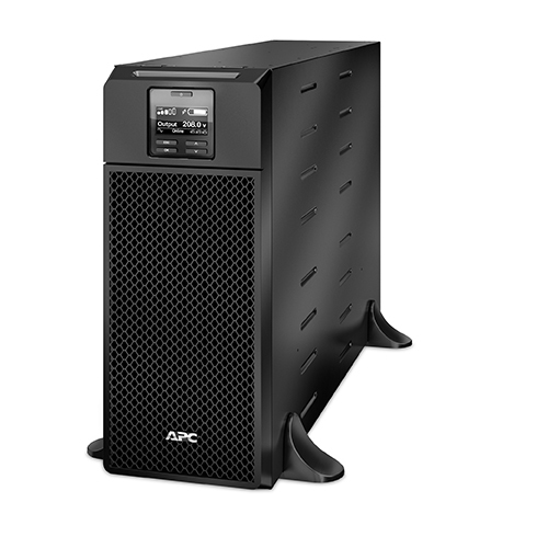 No-Break APC – 6000 VA, 6000 W, 1, 50 H, Negro, Industrial