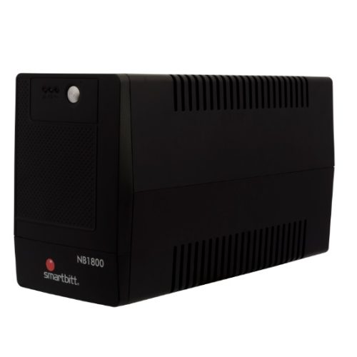 No Break SMARTBITT SBNB1800 – 1800 VA, 900 W, Negro, Hogar Y Oficina