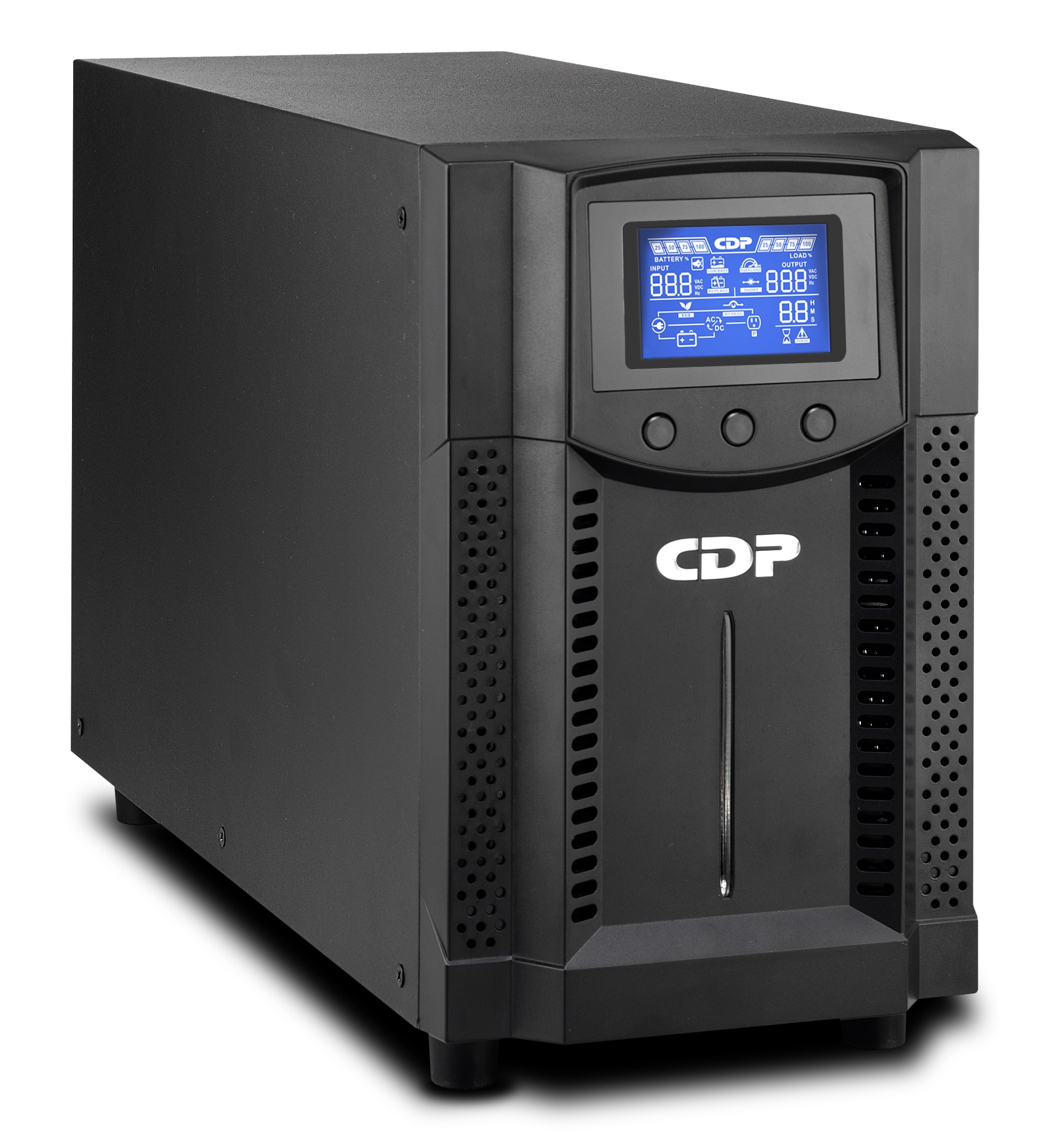 No-Break Online CDP – UPO11-3 AX, 3000 VA, 3000 W, Negro