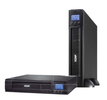 No-Break CDP UPO11-2RT 2000VA/1800W FP 1.0 Online UPS 2U RT – LCD 120 Vac
