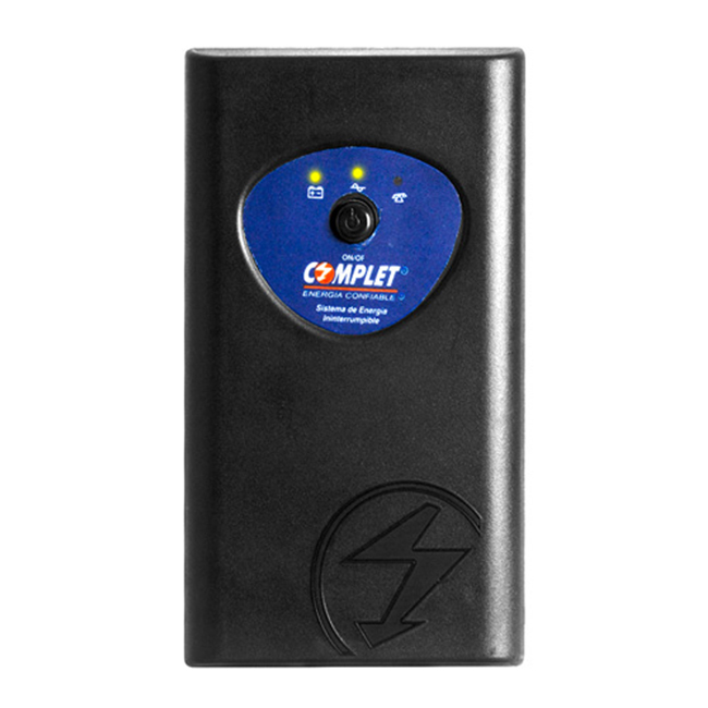 No Break PC 3300 Con Regulador Y Supresor Integrado. Capacidad 3300 VA. Respaldo 80 Minutos Carga Media –