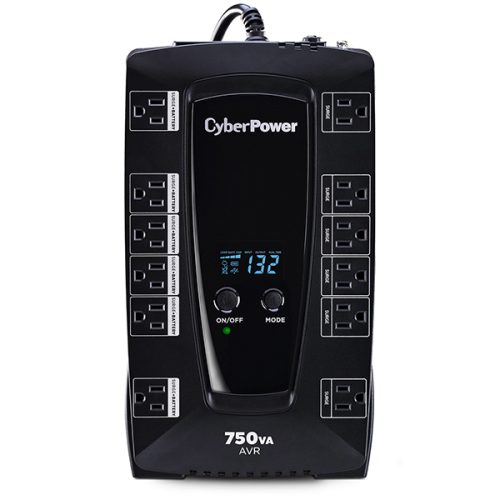 No-Break CyberPower AVRG750LCD – 750 VA, 450 W, Negro