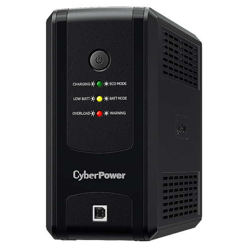 No Break CyberPower UT750GU – 750 VA, 375 W, Negro, Hogar Y Oficina