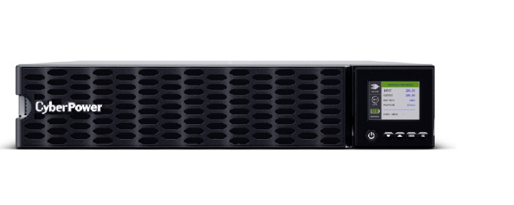 No Break Cyberpower OL5KRTHD 5000VA / 5000W – Online Doble Conversión, 200 – 240 Vac / 200 – 240 Vac. Pantalla LCD