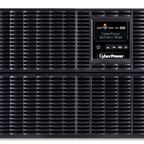No Break Cyberpower OL10KRT 10000VA /10000W – Online Doble Conversión, 200 – 240 Vac / 200 – 240 Vac. Pantalla LCD