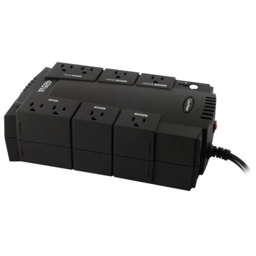No-Break CyberPower CP425SLG – 425 VA, 255 W, 8 H, Negro, Hogar Y Oficina