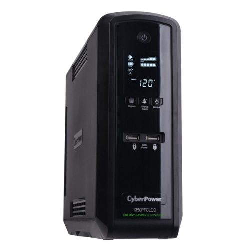 No-Break CyberPower – 1350 VA, 880 W, 8 H, Negro