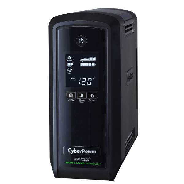 No-Break CyberPower – 850 VA, 510 W, 8 H, Negro