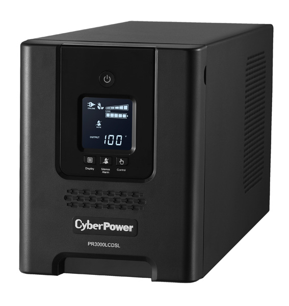 No-Break CyberPower – 3000 VA, 2700 W, 8 H, Negro, Industrial