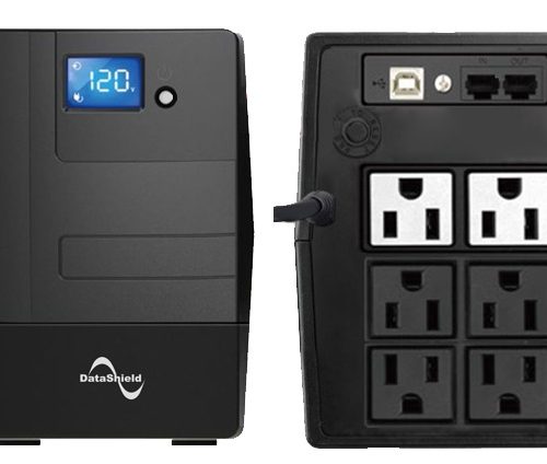 No-Break DATASHIELD KS800 LCD – 800 VA, 480 W, Negro
