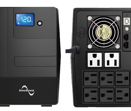 No-Break DATASHIELD KS-1500 LCD – 1500 VA, 900 W, Negro