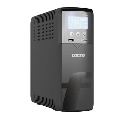 UPS Inteligente 1000VA/600W Torre Compacta – 10 Salidas, LCD, Puertos USB De Carga, Software-120V