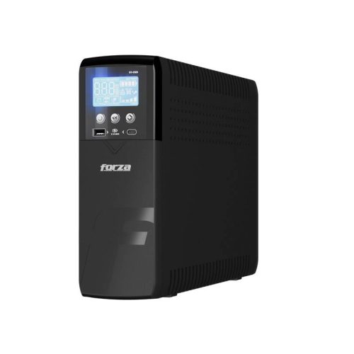 UPS Inteligente 1500VA/900W Torre Compacta – 10 Salidas, LCD, Puertos USB De Carga, Software-120V
