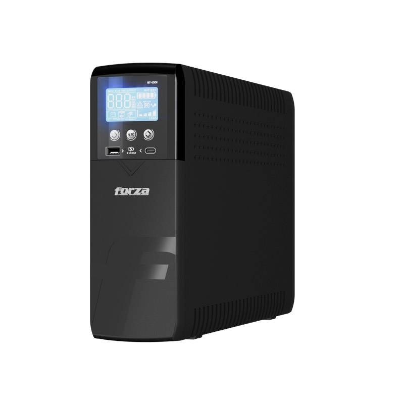 UPS Inteligente 1500VA/900W Torre Compacta – 10 Salidas, LCD, Puertos USB De Carga, Software-120V