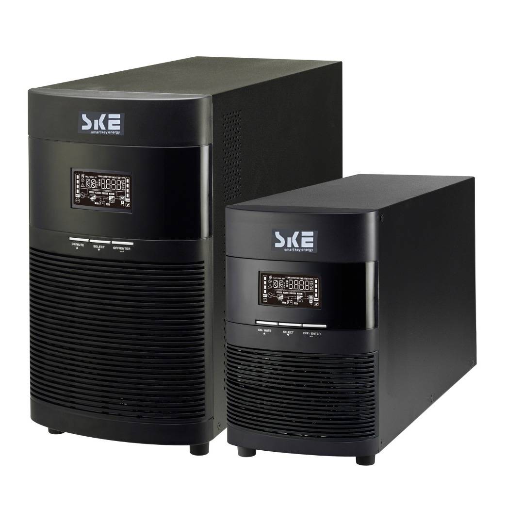 UPS Online SKE Energy (UH11-3 LS I) 3 – 000va/3, 000w, Monofásico, Doble Conversión, Color Negro, Voltaje De Entrada Y Salida 120V