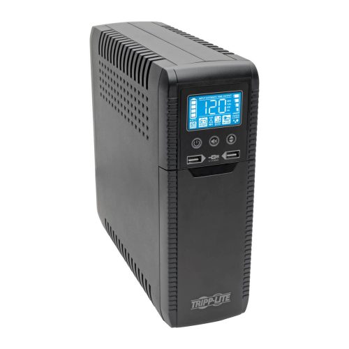 UPS Interactivo Con USB 1000VA/600W – 120V 50H TRIPP-LITE ECO1000LCD, 1000 VA, 600 W, 7 H, Negro, Hogar Y Oficina