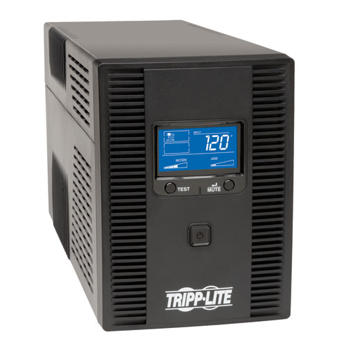 No-Break TRIPP-LITE OMNI1500LCDT – 1500 VA, 810 W, 8 H, Negro, Hogar Y Oficina