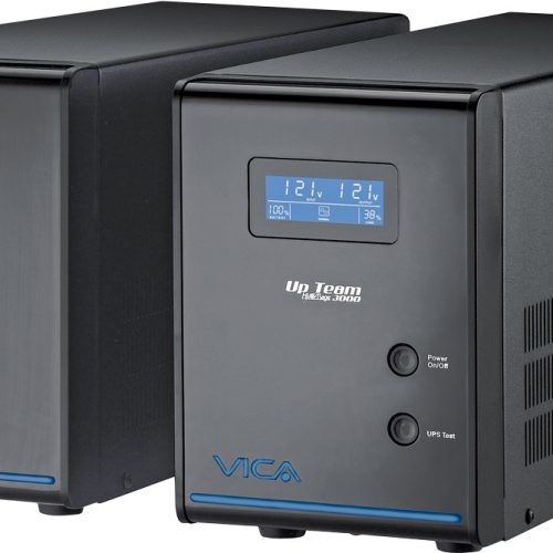 No Break Interactivo UPTEAM 3000 – 3000VA/1800W, 4 NEMA 5-15R Protegidos, Entrada 127Vca 60Hz, Salida 120Vca, Opción A Banco De Baterías Adicional