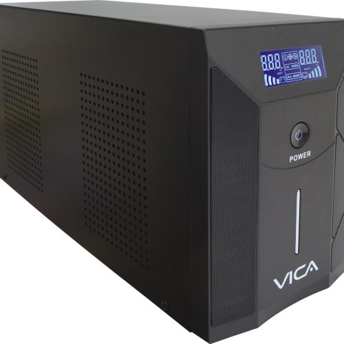 No Break Interactivo S3000 – 3000VA/1800W, Entrada 85/145VCA 60Hz, Salida 120VCA, 8 NEMA 5-15R Protegidos, RJ11/RJ45, Pantalla LCD, Breaker Termico