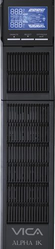 UPS Online Doble Conversión Monofasico Rack ALPHA 1K 1000VA/1000W – 8 NEMA 5-15R Protegidos, Entrada 5/15P Voltaje 55/150V, Salida 100/110/115/120/127V